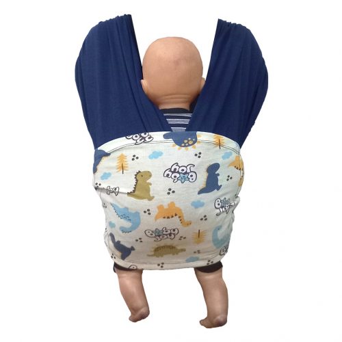 Gendongan Kaos Baby Wrap Little Dino Series