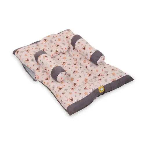 Baby Joy Dakron Dan Kelambu Mocha Bear Series