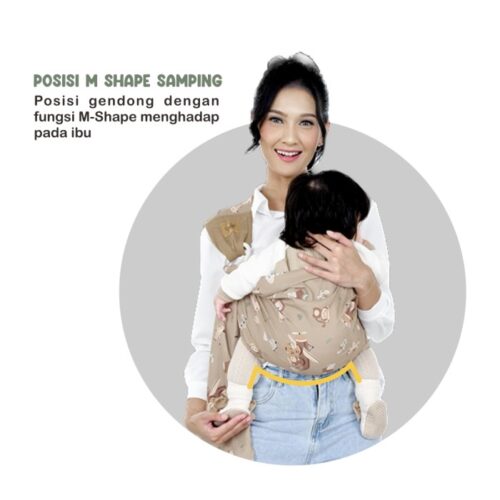 Baby Joy Gendongan Samping Multifungsi Jungle Joy Series