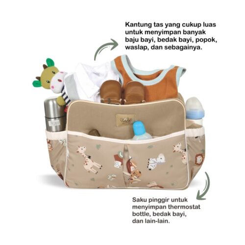 Baby Joy Tas Bayi Medium Jungle Joy Series