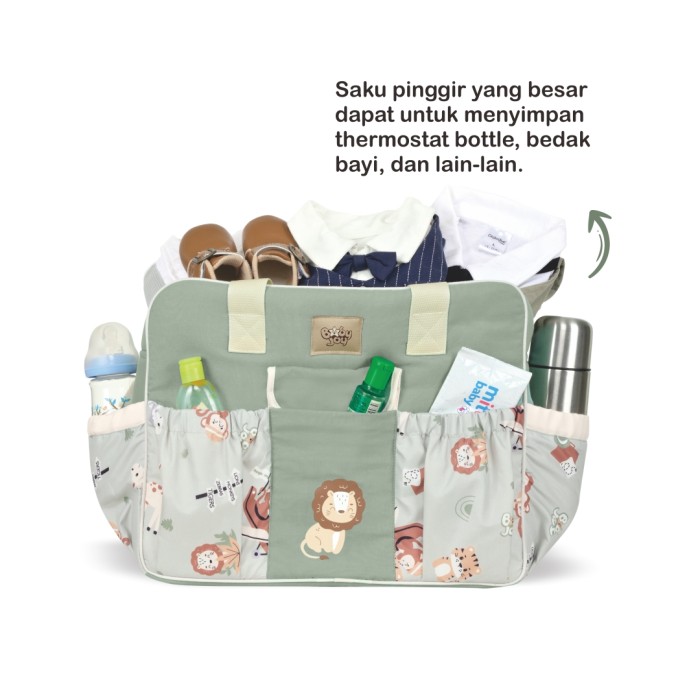 Baby Joy Tas Besar Jungle Joy Series - Gambar 2