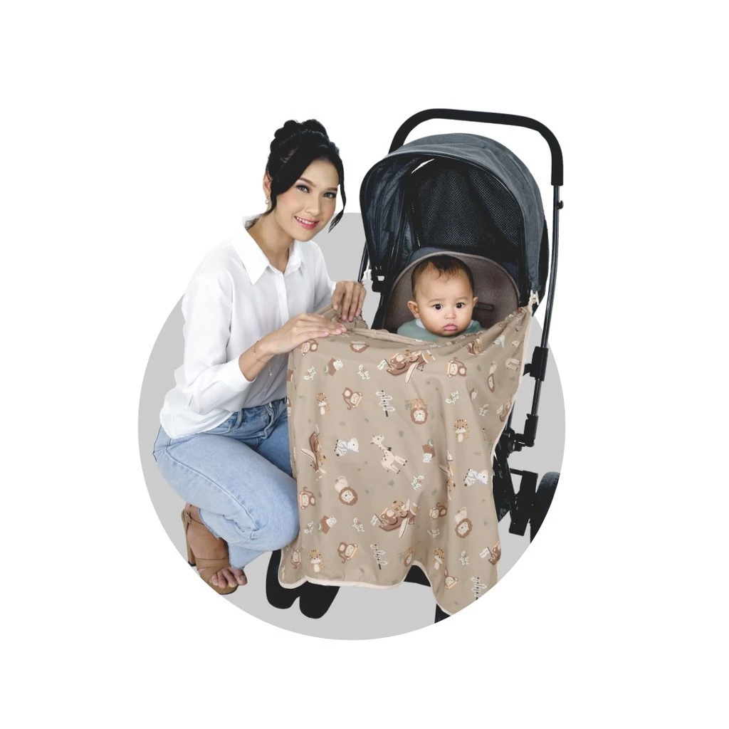 Baby Joy On The Go Blanket 7 In 1 Jungle Joy Series