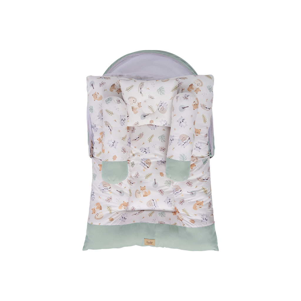 Baby Joy Kasur Bayi Dakron Kelambu Little Raku Series - Gambar 3
