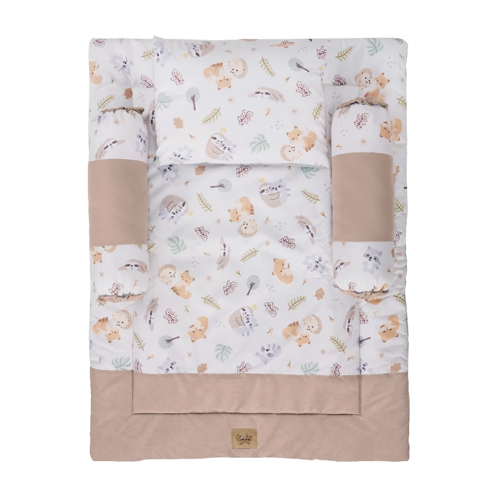 Baby Joy Matras Bayi Set Bantal Guling Dan Selimut Little Raku Series - Gambar 3